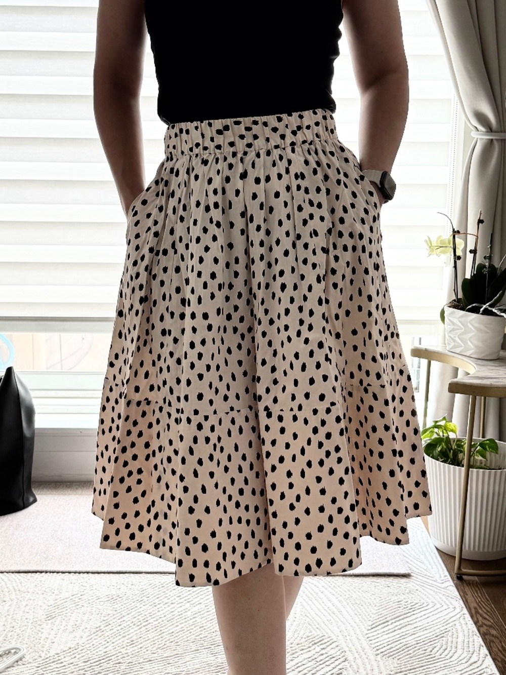 Kate Spade Leopard Dot Skirt